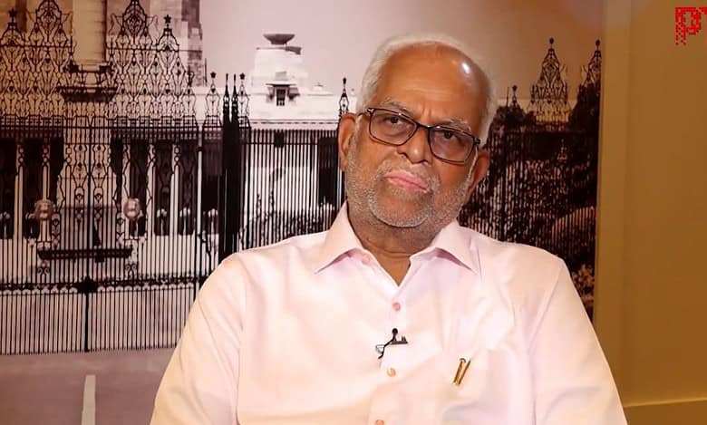 Opposition vice-president nominee B Sudershan Reddy