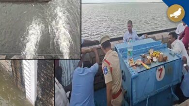 Osman Sagar floodgates open