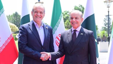 _President of Iran Dr Masoud and Pakistan PM shebaaz