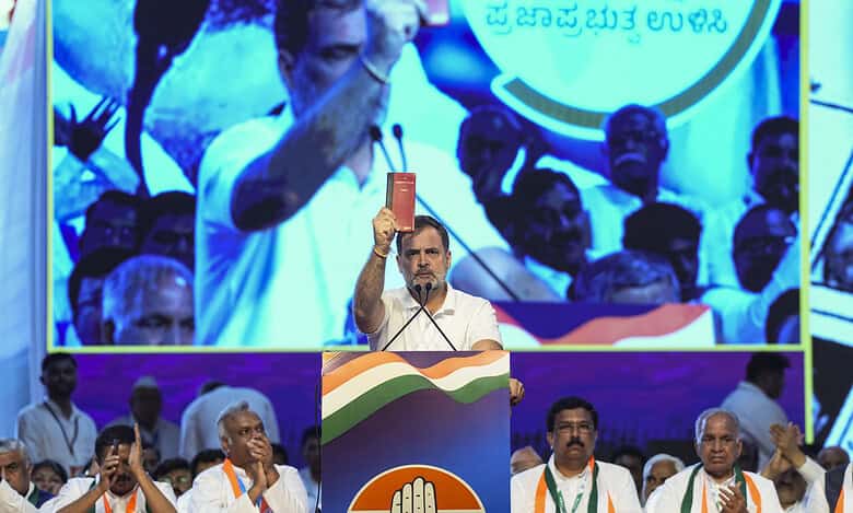 Congress Vote Adhikar Rally in Bengaluru