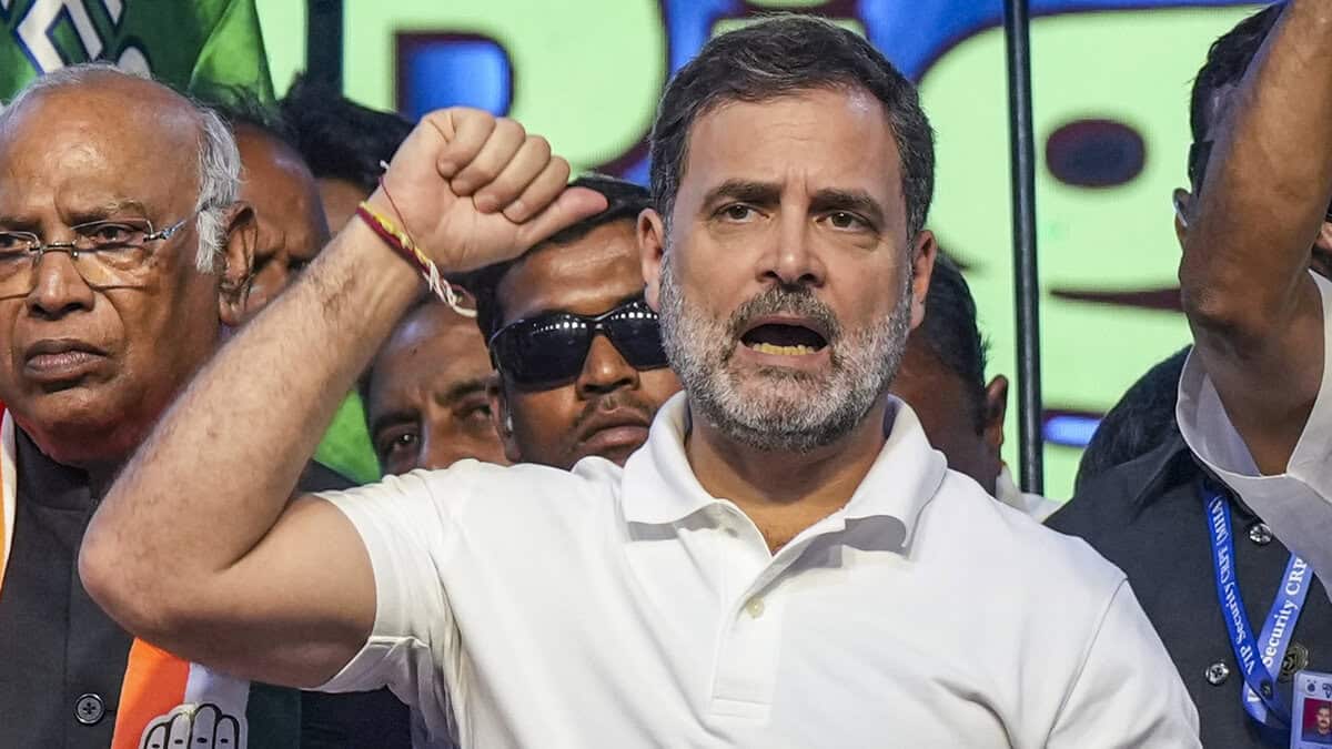 Congress Vote Adhikar Rally in Bengaluru