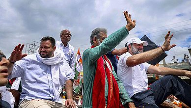 Voter Adhikar Yatra in Nawada