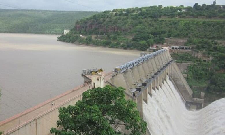 IMD issues red alert for some districts, projects brimming with water in Krishna and Godavari basins on Saturday, August 16, 2025.
