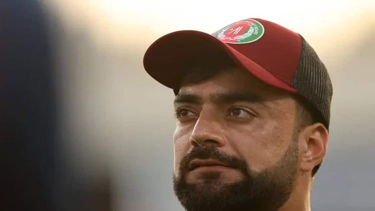 Afghanistan captain Rashid Khan.