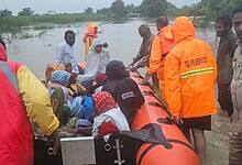 People rescued from flood-hit areas in Telangana amid heavy rainfall