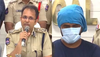 Warangal police arrest serial chain-snatcher wanted in 10 cases of chain-snatching on Friday, August 29, 2025.