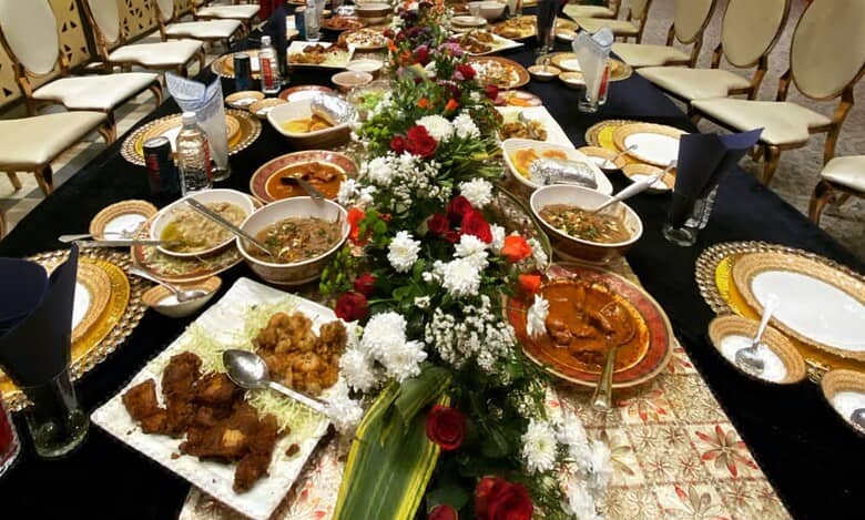 Inside the signature menu of a Hyderabadi Muslim wedding