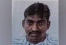 The image of a Pabbati Prashanth, Telangana migrant worker jailed in Saudi Arabia.