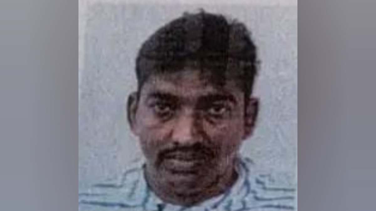 The image of a Pabbati Prashanth, Telangana migrant worker jailed in Saudi Arabia.