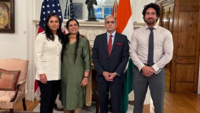 US Vinay Kwatra met Director of National Intelligence Tulsi Gabbard