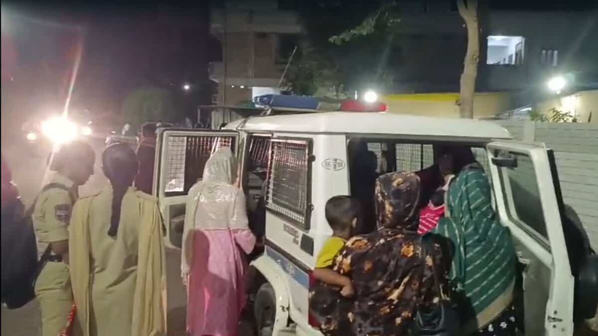 Balapur police rescued five women from prostitution racket