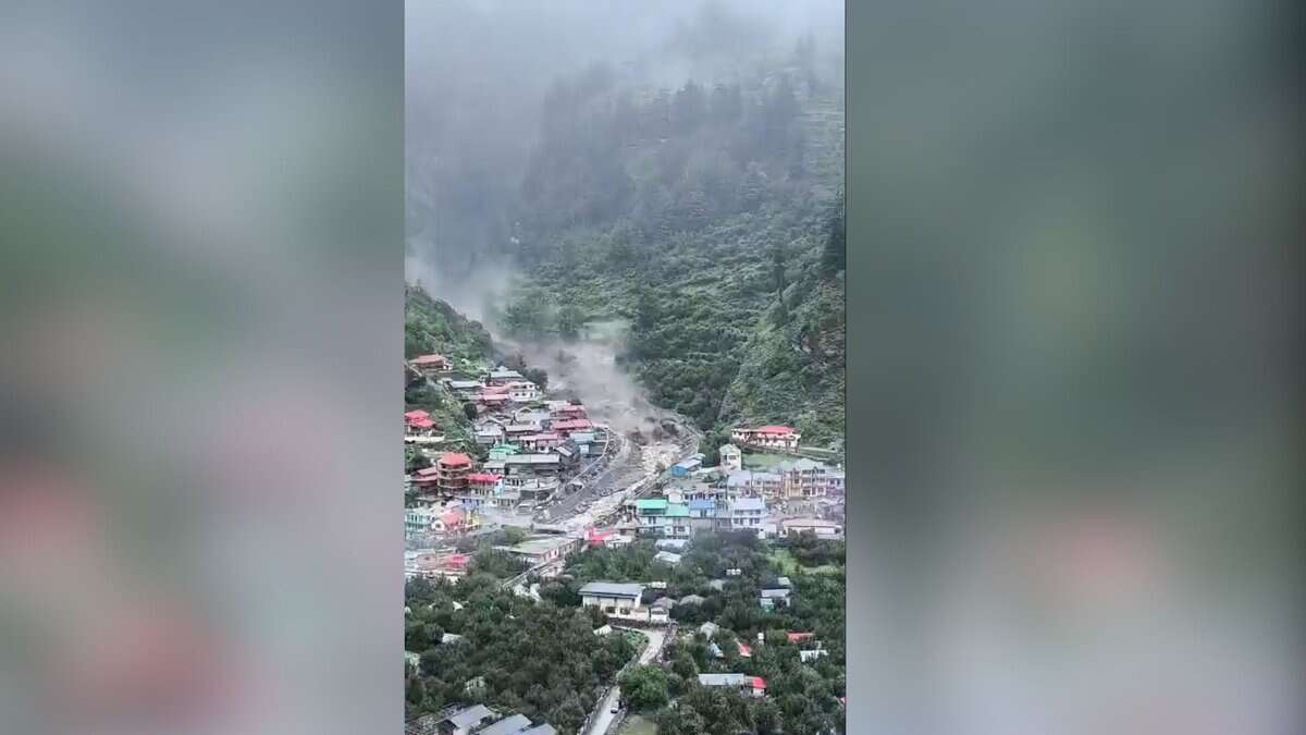 Cloudburst in Uttarakhand