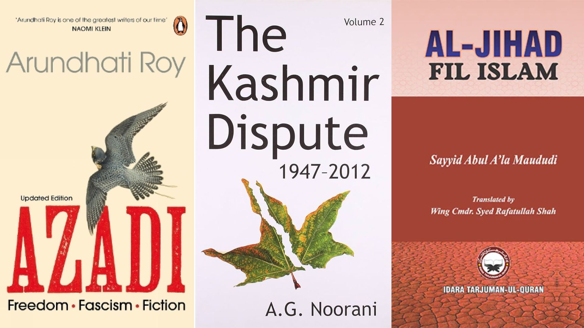 Books on Kashmir