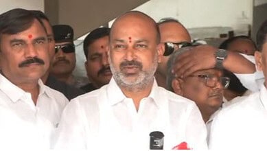 Bandi Sanjay Kumar Addresses the media