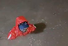 Gig worker falls into a drain in Hyderabad