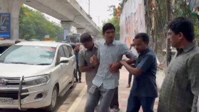 A job seeker detained at Gandhi Bhavan