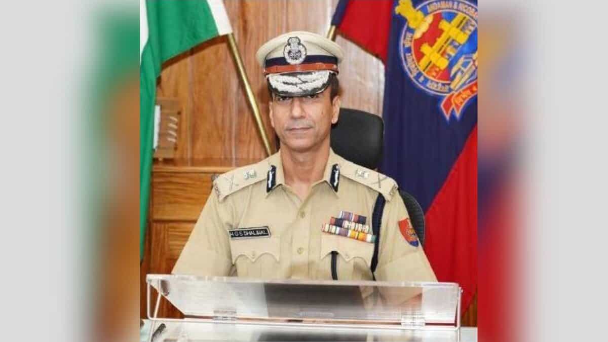 Andaman and Nicobar Police DGP Hargobinder Singh Dhaliwal