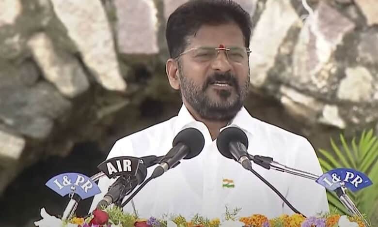 Telangana CM Revanth Reddy delivers Independence Day Speech