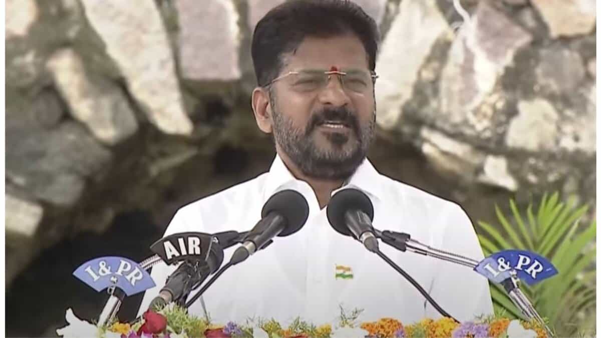 Telangana CM Revanth Reddy delivers Independence Day Speech