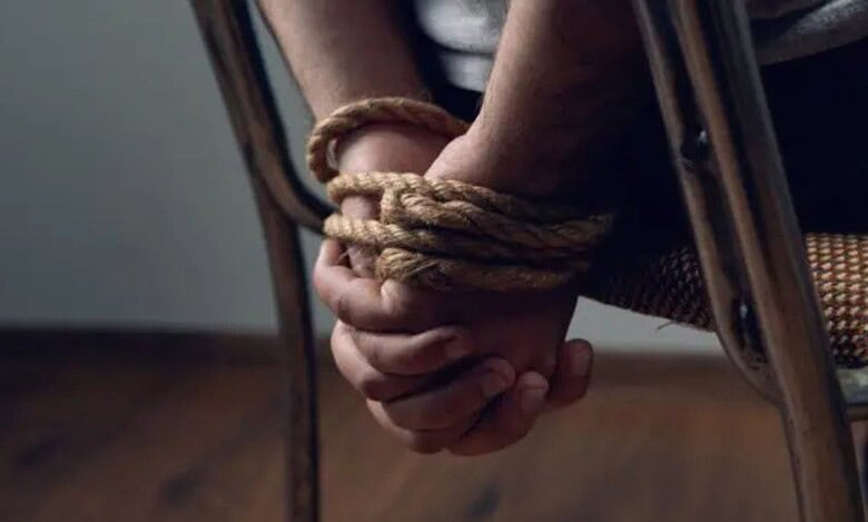 A representational image used to depict kidnapping