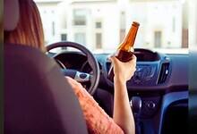 An image of a person indulging in drink an drive used for representational purpose