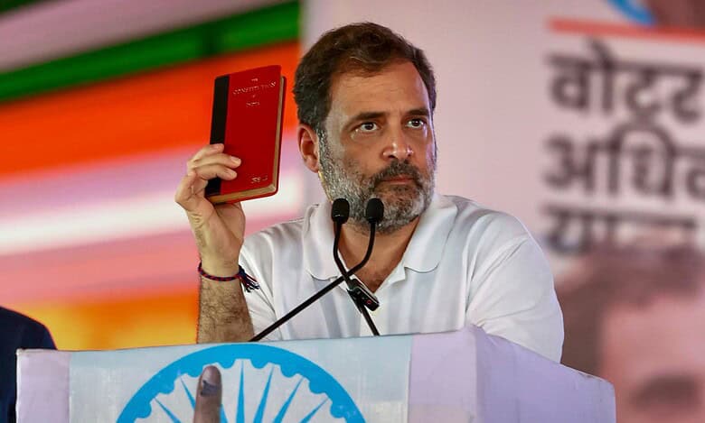 Leader of Opposition in Lok Sabha and Congress leader Rahul Gandhi