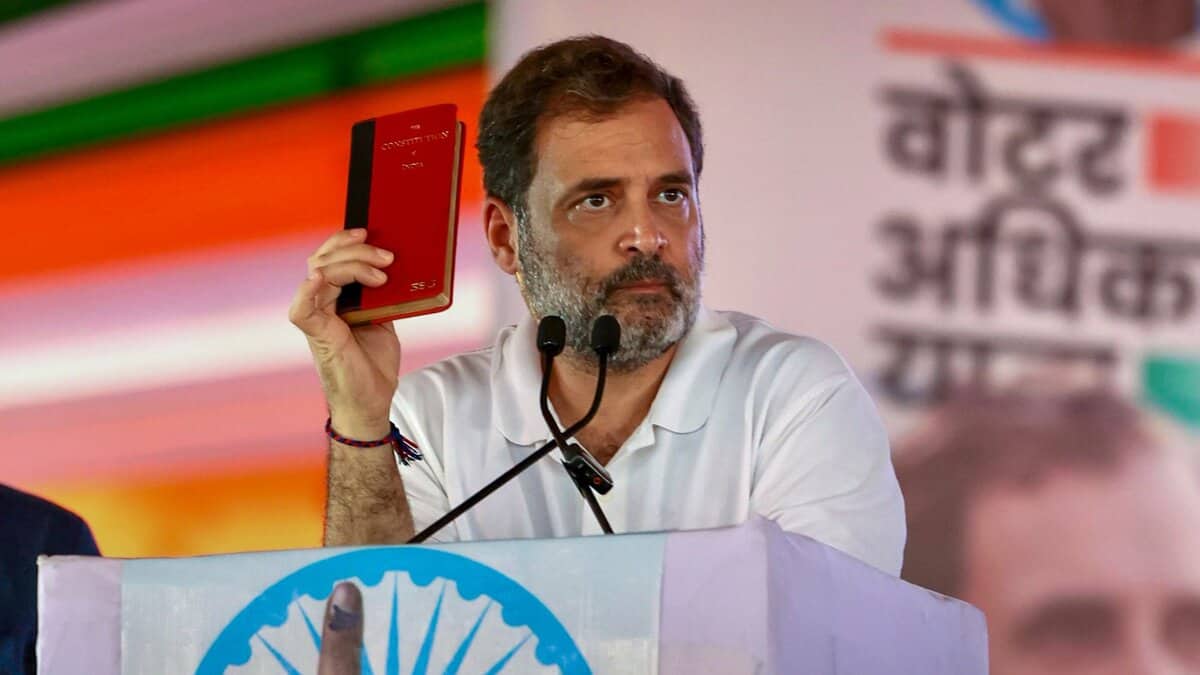 Leader of Opposition in Lok Sabha and Congress leader Rahul Gandhi