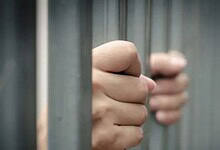 An image of an arrested person Used for representational purpose