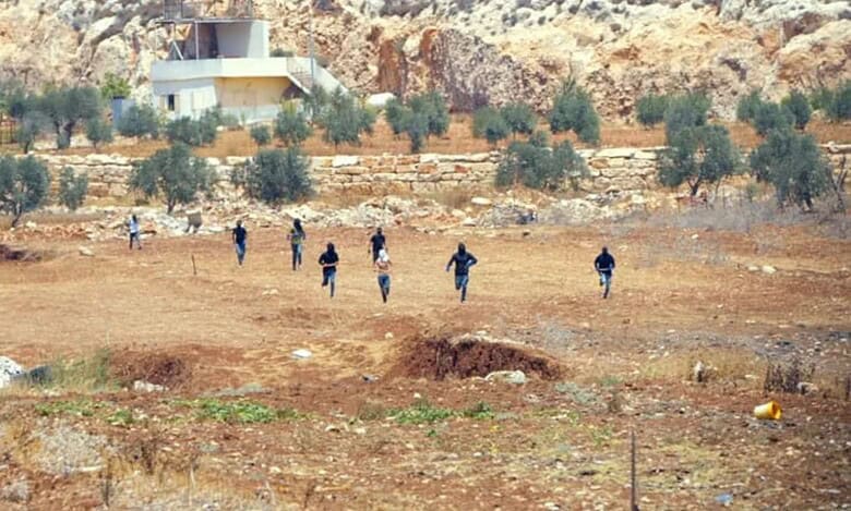 People run for shelter amid tensions in West Bank