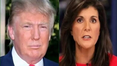 Donald Trump and Nikki Haley