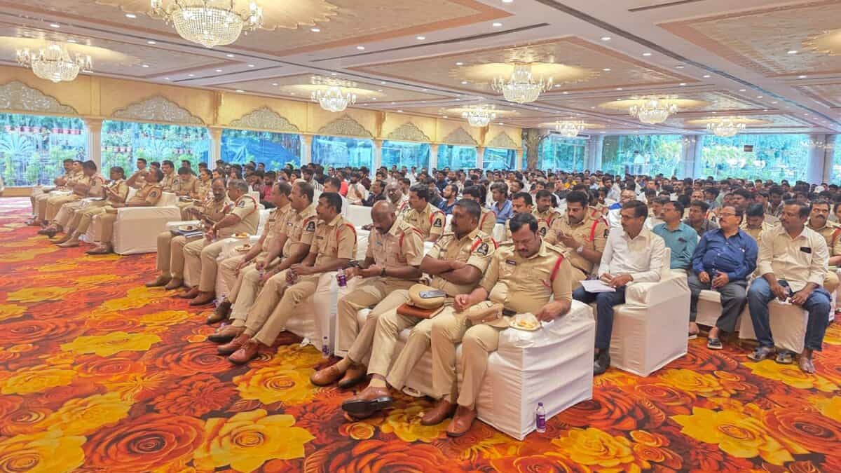 Ganesh Chaturthi pandal organisers attend a review meet in Hyderabad