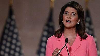 Republican leader Nikki Haley