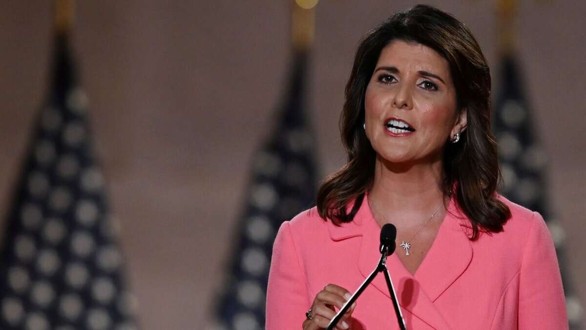 Republican leader Nikki Haley