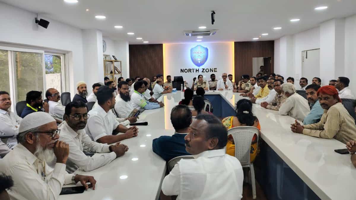 Coordination meeting with 70 peace committees was held on Monday for the upcoming Ganesh Chaturthi in Hyderabad.