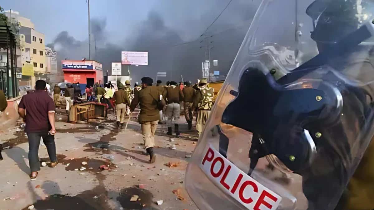 File photo of 2020 Delhi riots