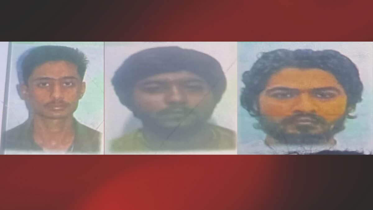Bihar police have released the photographs of three men - Hasnain Ali, Adil Hussain, and Mohammad Usman - believed to be terrorists, who have entered the state via Nepal
