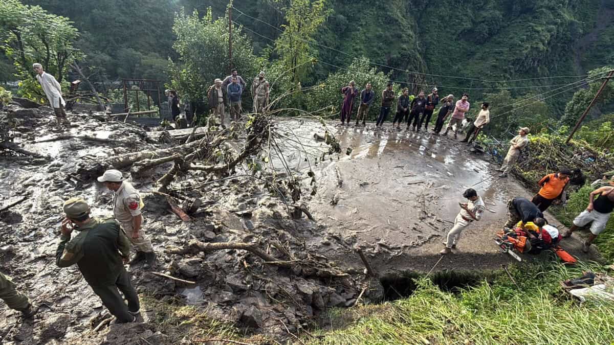 Jammu Kashmir cloudburst