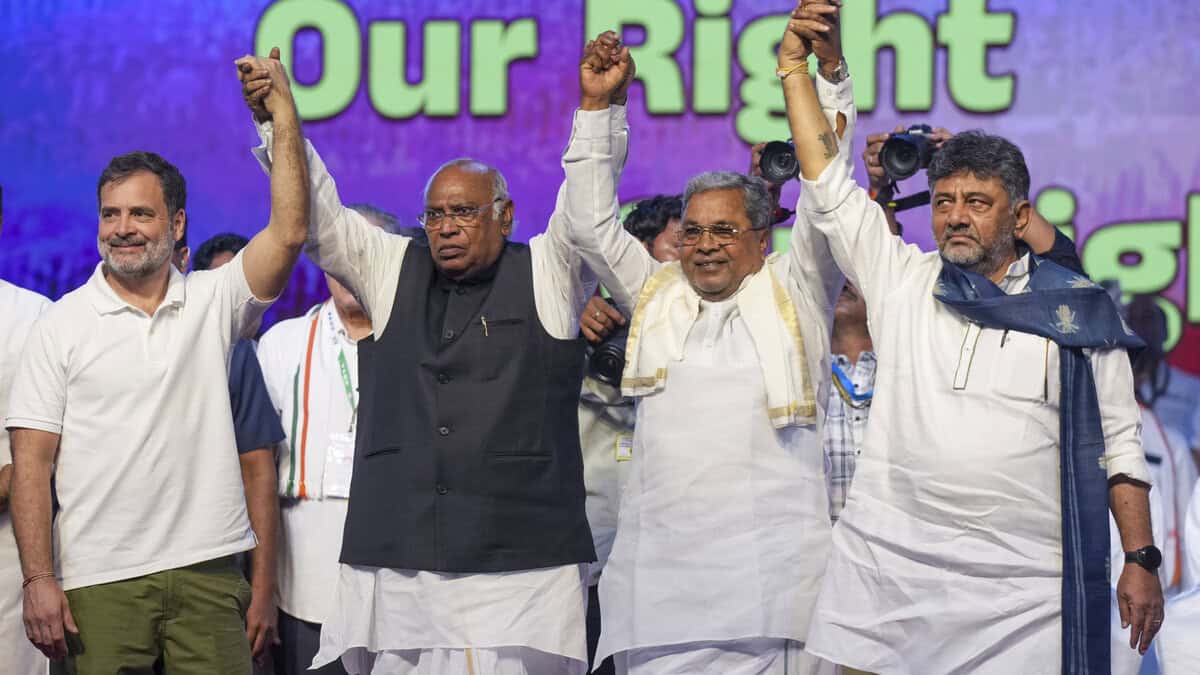Congress Vote Adhikar Rally in Bengaluru