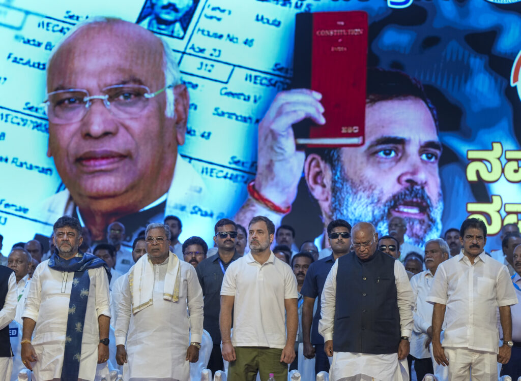 Congress Vote Adhikar Rally in Bengaluru