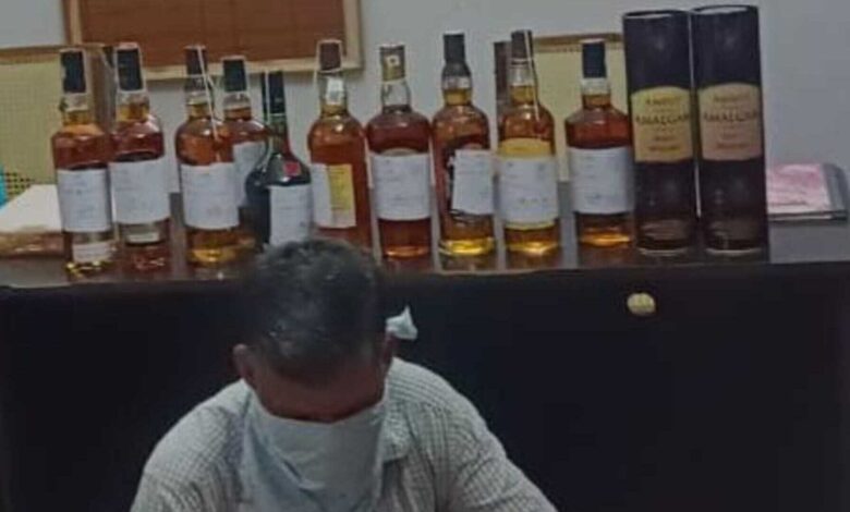 Man arrested for selling adulterated liquor