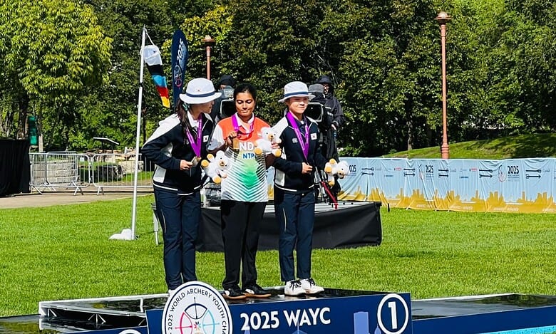 Telangana girl wins gold at World Archery Youth Championships