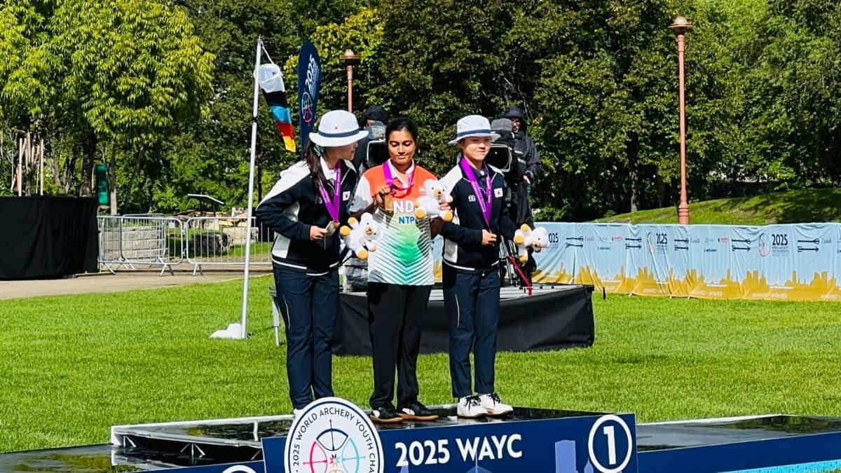 Telangana girl wins gold at World Archery Youth Championships