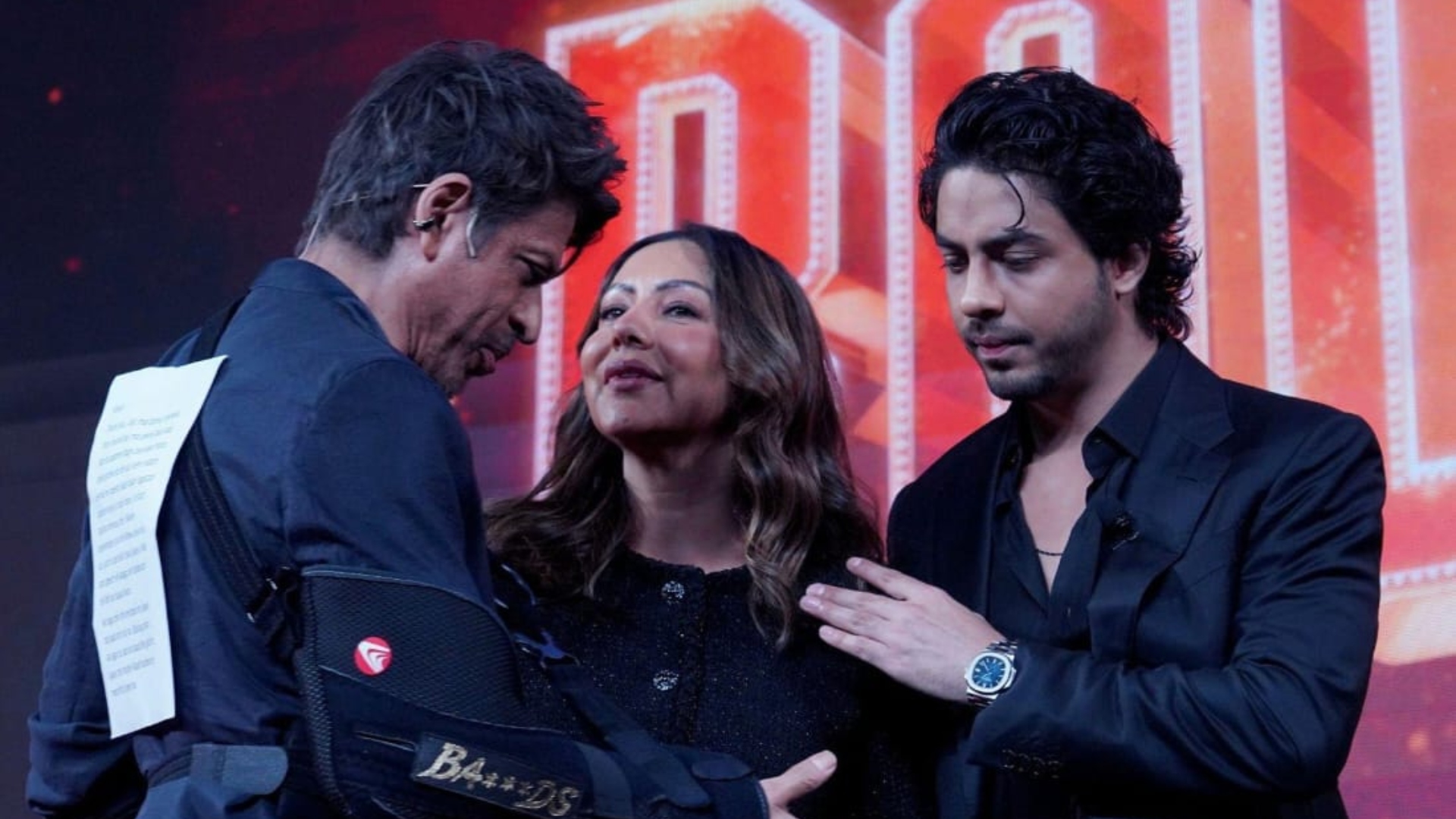 SRK, Gauri Khan and Aryan Khan