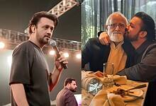 Atif Aslam with hi father