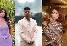 Payal Dhare, Awez Darbar and Nagma