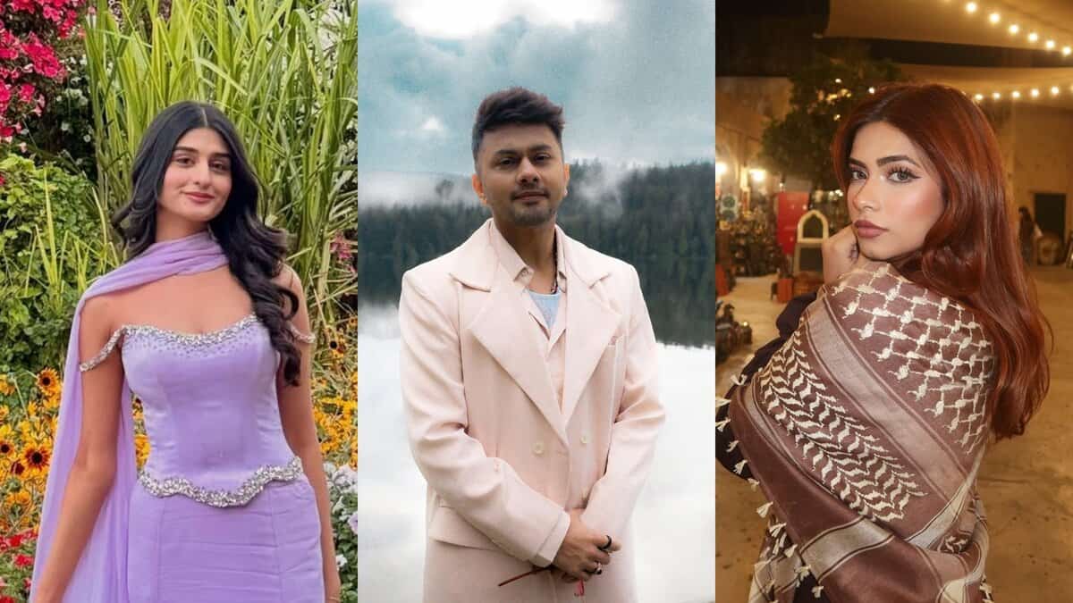 Payal Dhare, Awez Darbar and Nagma