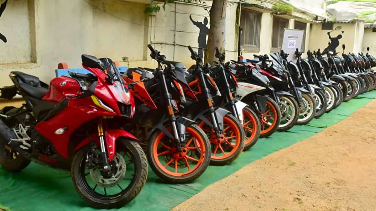 Bike theft gang apprehended in Hyderabad