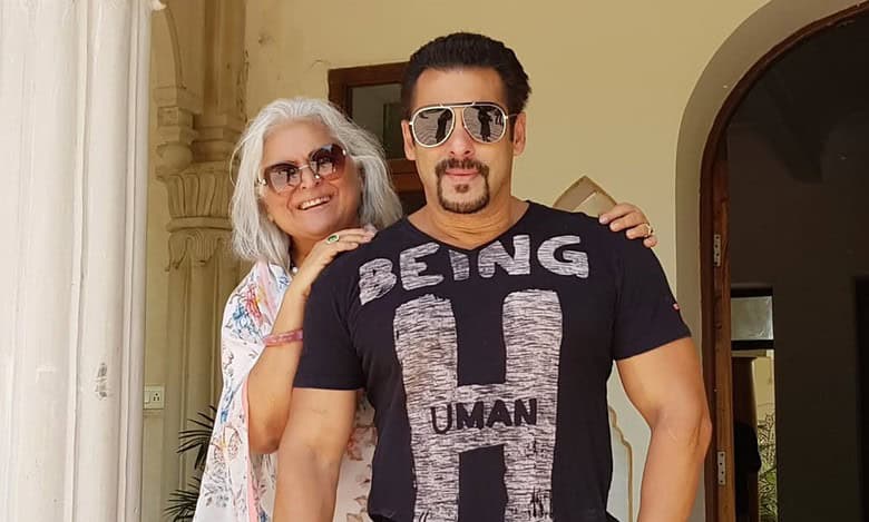Bina Kak and Salman Khan