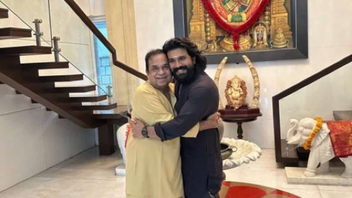 Ram Charan and Brahmanandam