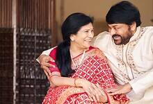 Chiranjeevi and his wife